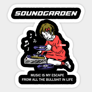 Soundgarden Sticker